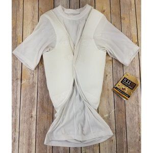 5.11 Tactical Men’s S/S Holster Shirt‎ Tactical Pocket Size S White B27